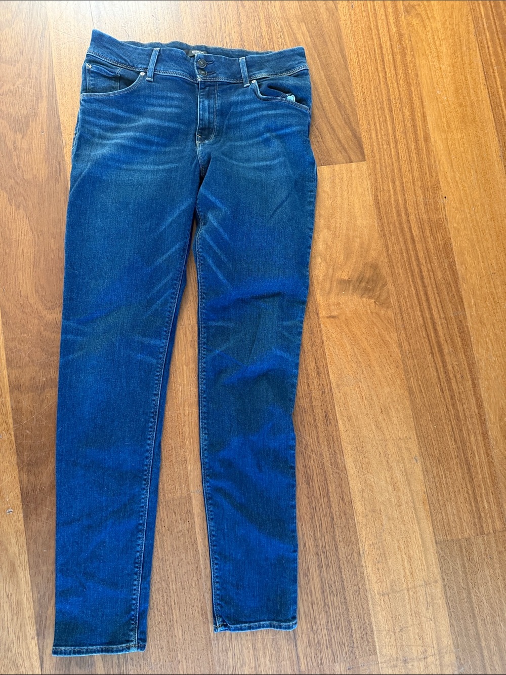 Hudson TALL Jeans Indigo Blue Button-Fly Jeans